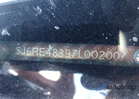 2007 Honda Cr-V Lx z USA, uszkodzony, nr VIN 5J6RE48397L002007